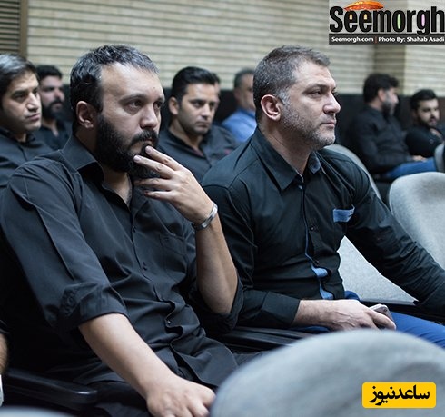 مراسم ختم مادر پژمان جمشیدی