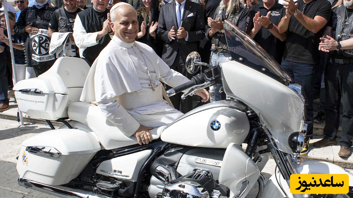 اقدام غیرمنتظره رهبر کاتولیک‌های جهان؛ موتورسواری پاپ روی موتورسیکلتی با برند BMW سوژه یک رسانه‌های جهان شد!+ویدیو