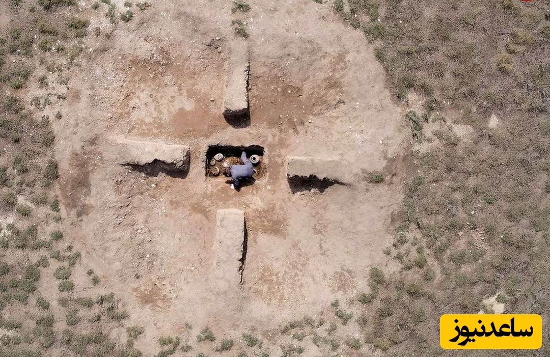 «جنگجوی دو متری» با سرنیزۀ «چهارلبه» بعد از 3800 سال از زیر خاک بیرون آمد