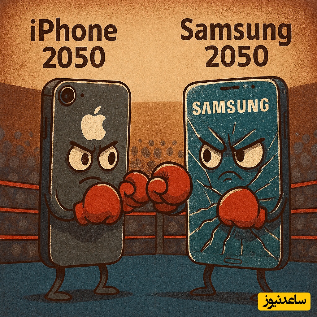 این ویدئو رو طرفدارای آیفون و سامسونگ نبینن! /طراحی جالب برندهای مختلف گوشی در سال 2050؛ خلاقیت سامسونگ تو عکاسی رو دوست داشتم از جو زمین خارج شد😂/ تو بودی کدومو میخریدی؟!