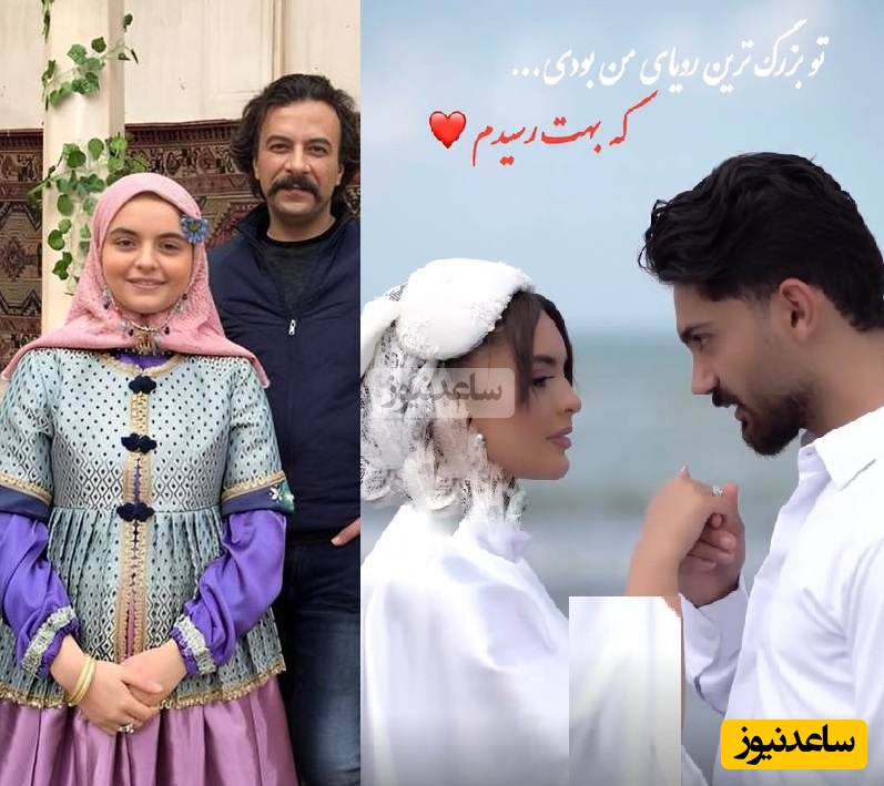 نگاهی به جشن عروسی پر طمطراق سپیده کاشانی انیس سریال بانوی عمارت: از زانو زدن اروپایی آقا داماد برای خواستگاری تا انگشتر تک تاش میلیاردی