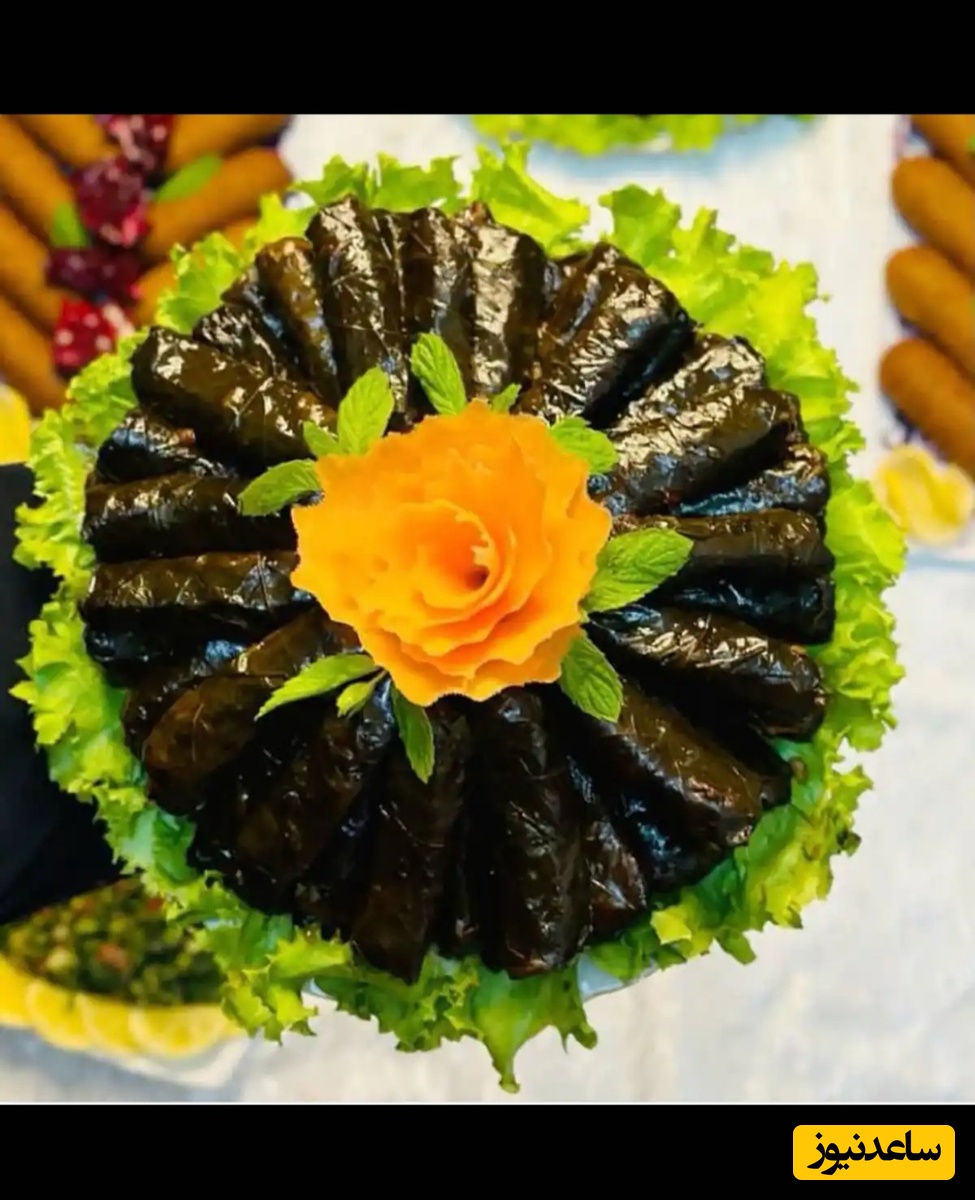 تزیین غذای ایرانی