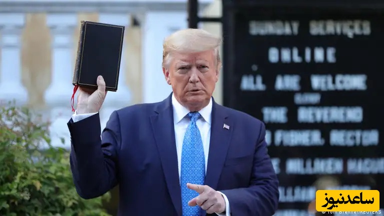 از جدال با پاپ تا هم‌نشینی با فرشتگان؛ ترامپ، خودش را در نقش عیسی مسیح جا زد!+عکس