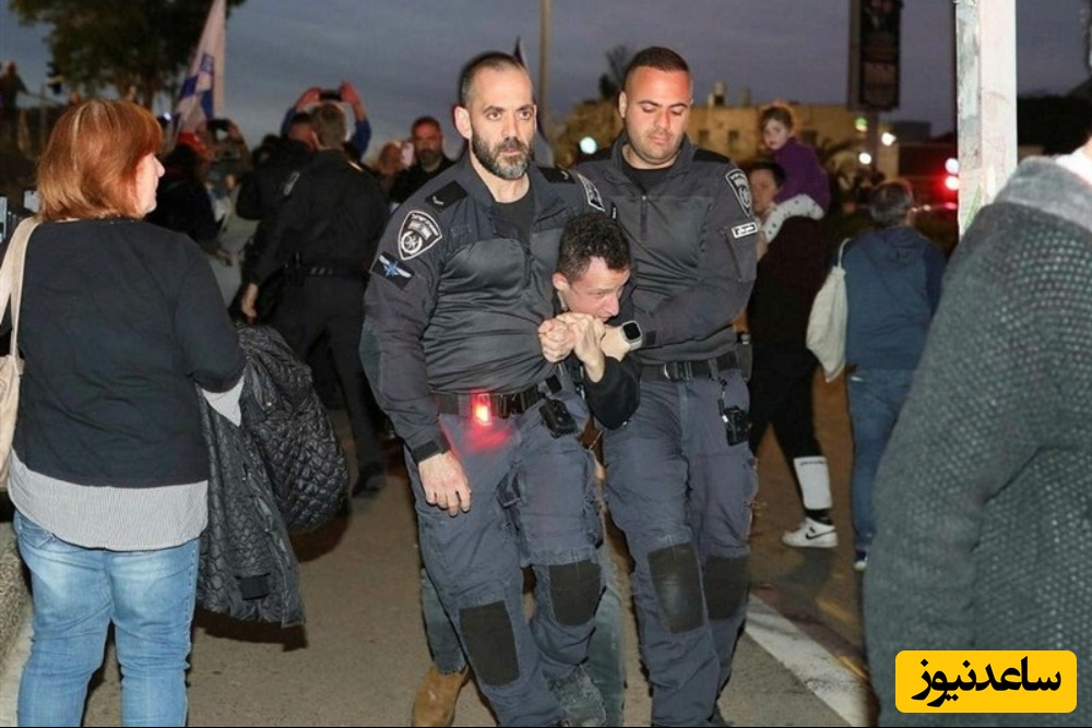 وقتی صهیونیسم به جان خودش می‌افتد؛ یورش پلیس اسرائیل به تجمع مخالفان جنگ در سرزمین‌های اشغالی+فیلم