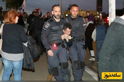 وقتی صهیونیسم به جان خودش می‌افتد؛ یورش پلیس اسرائیل به تجمع مخالفان جنگ در سرزمین‌های اشغالی+فیلم