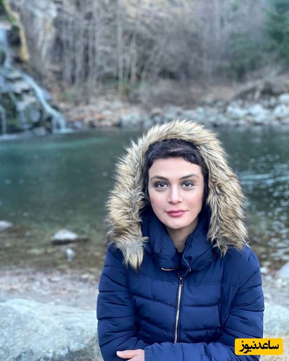 چشمان جذاب مارال فرجاد زیر نقاب برقع غوغا میکنه🔥