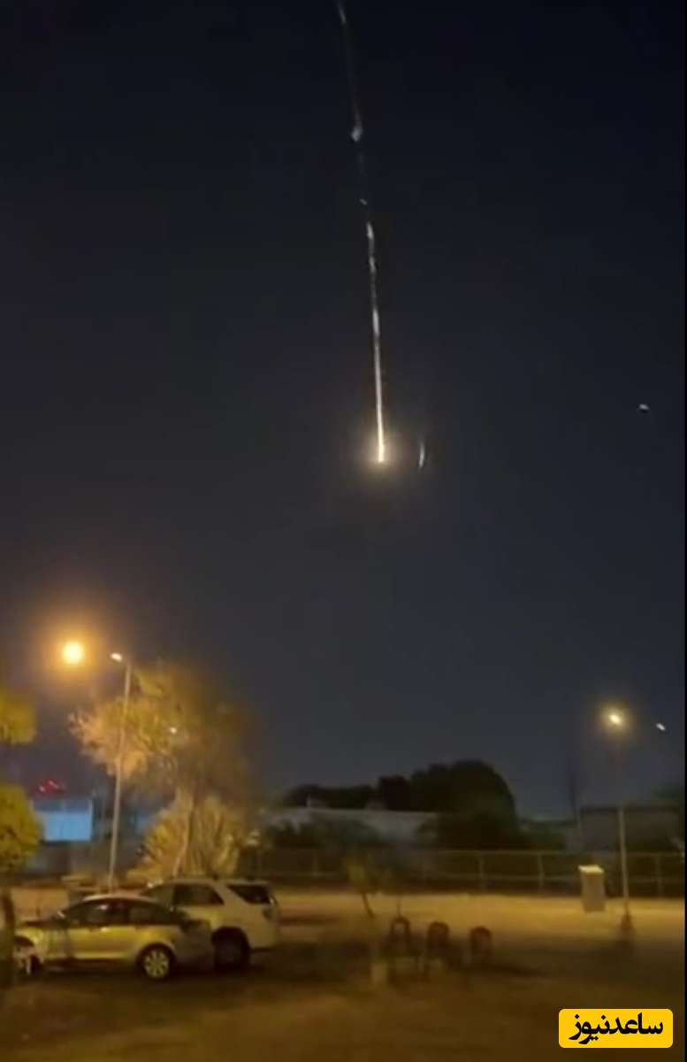 فیلم | شیرجه موشک بالستیک ایرانی به ناوگان پنجم دریایی آمریکا همراه با خوشحالی مردم بحرین