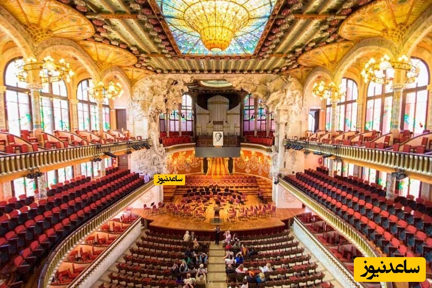 آشنایی با کاخ موسیقی کاتالانیا در بارسلونا