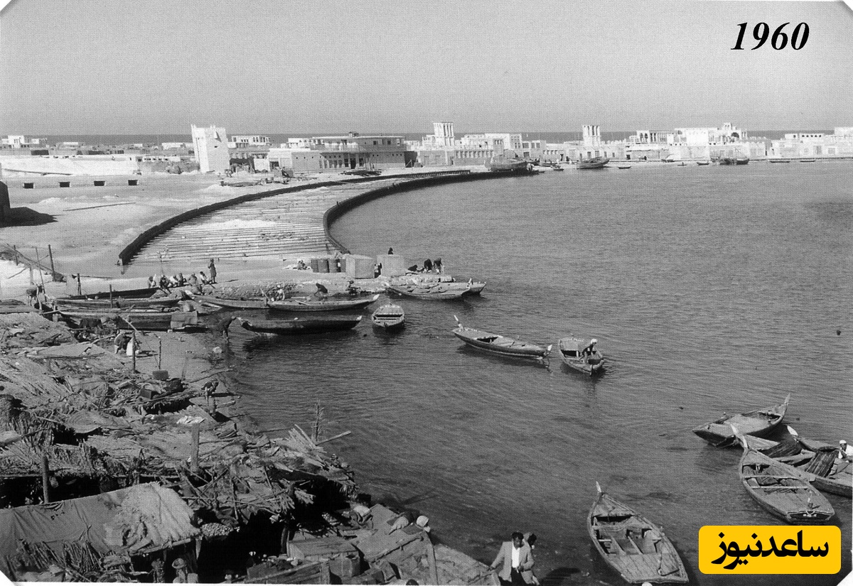 وضعیت باورنکردنی زندگی مردم ابوظبی سال 1960 وقتی جز صحرا و شتر چیزی نبود + ویدئو