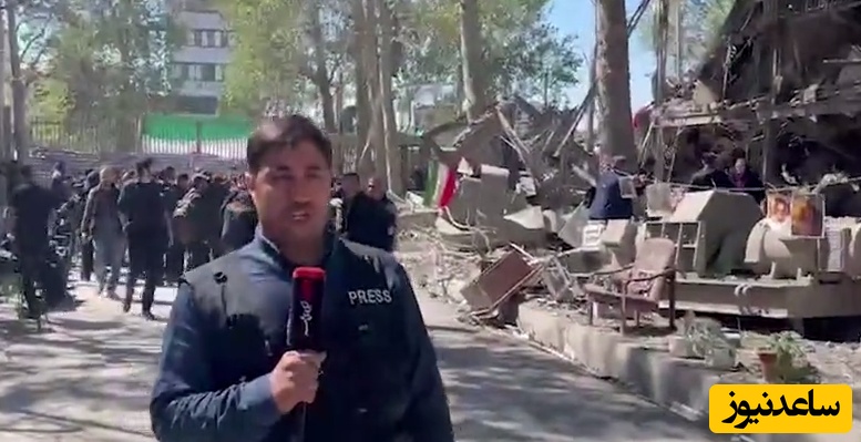 (ویدئو) لحظه وحشت خبرنگاران خارجی در تهران؛  همزمانی فعالیت پدافند و شناسایی اهداف متاخم با بازدید رسانه‌های غربی از دانشگاه صنعتی شریف