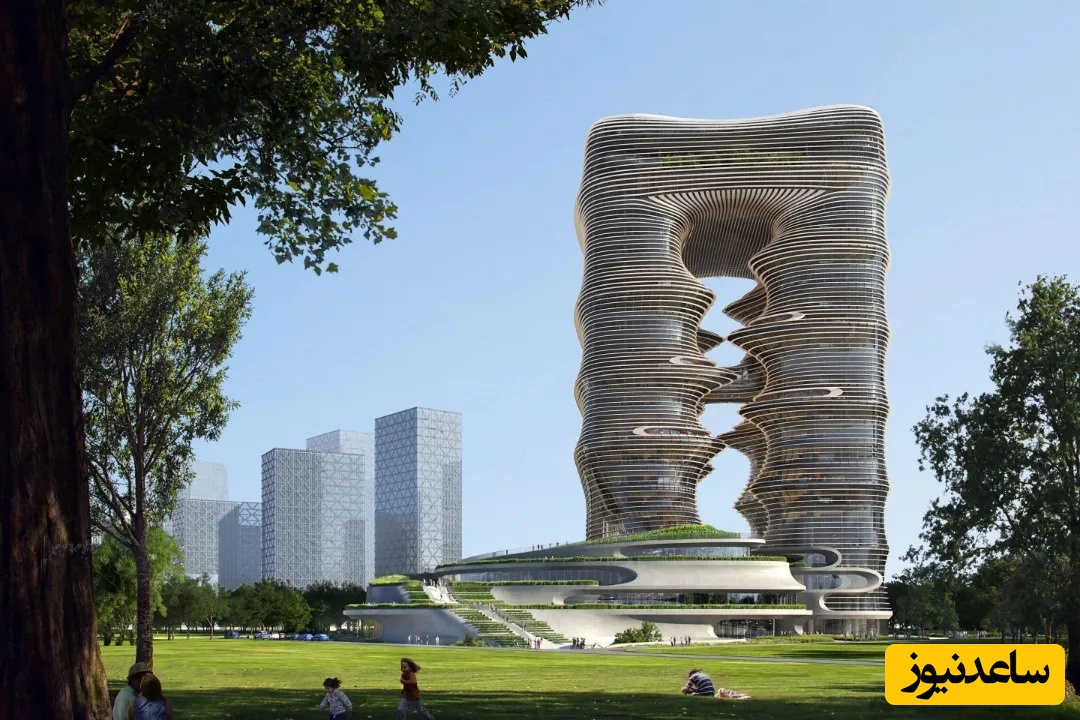 شاهکار جدید معماری زاها حدید در چین؛ ساختمانی مواج که گویی از آینده آمده است/ انگار فیلم علمی‌تخیلی دارم میبینم!!!(عکس)