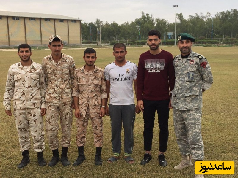 عکس های دیده نشده از خدمت فوتبالیست های مشهور ایرانی با لباس سربازی ارتش و سپاه پاسداران کشورمان/ از مهدی طارمی تا دانیال اسماعیلی فر و...