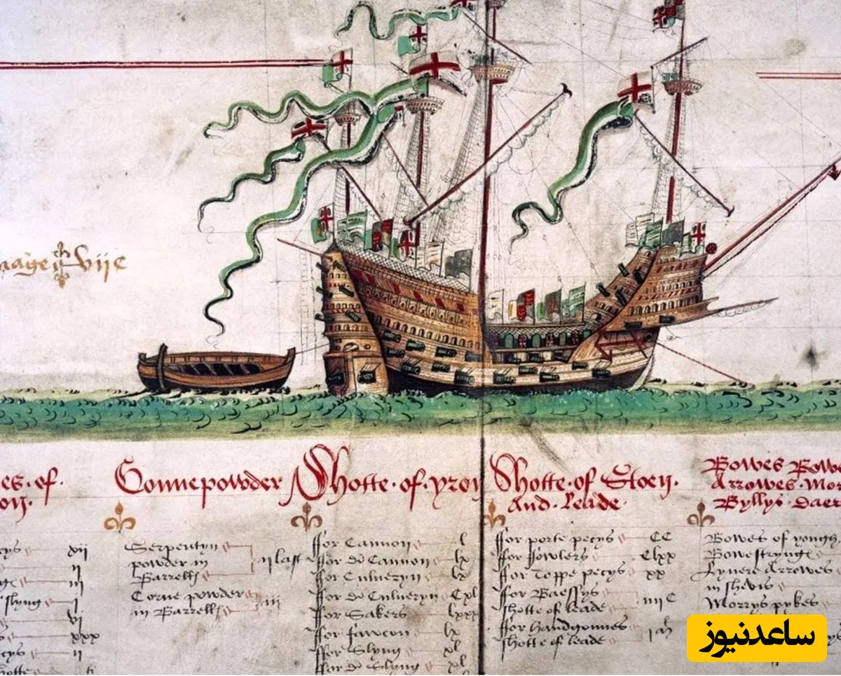 کشتی 500 ساله‌ای که با هزاران سلاح از زیر دریا بیرون آمد