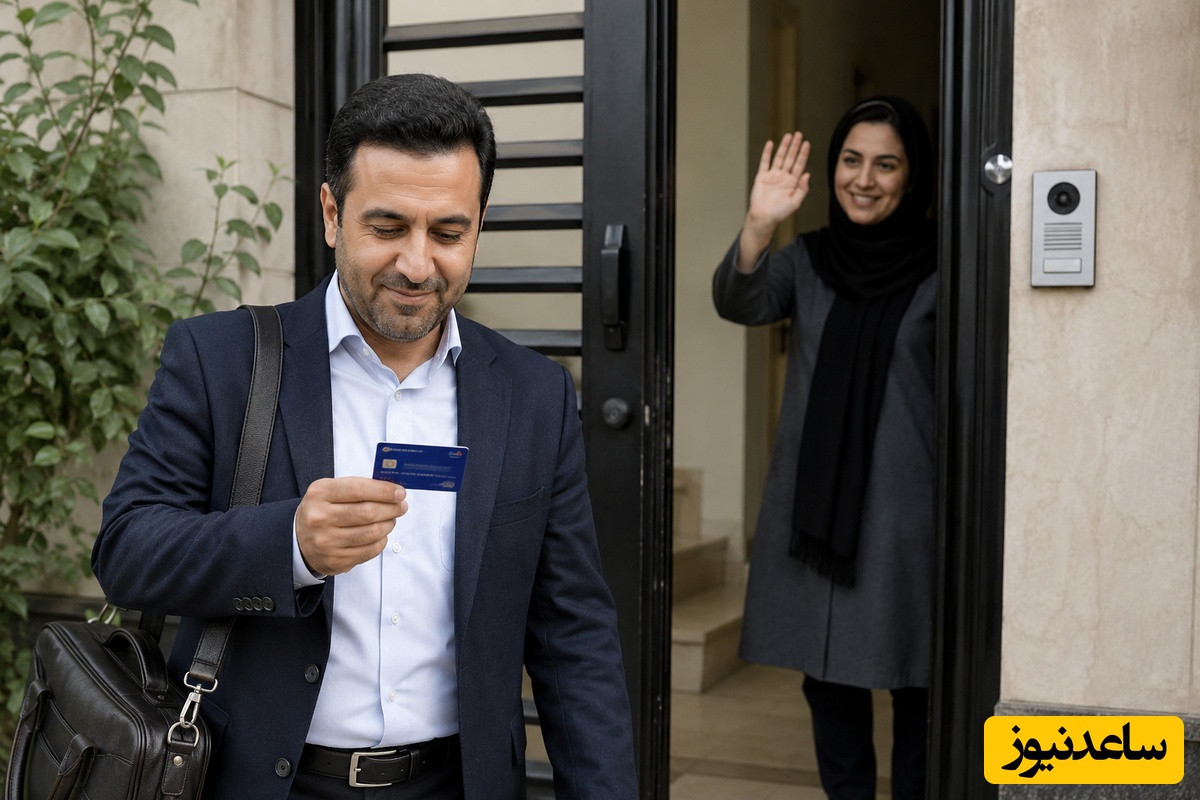 کارت بانکی که به پربازدیدترین تصویر امروز 26 خرداد تبدیل شد!؛ خانم‌های ایرانی لطفا خوب ببینید و یاد بگیرید