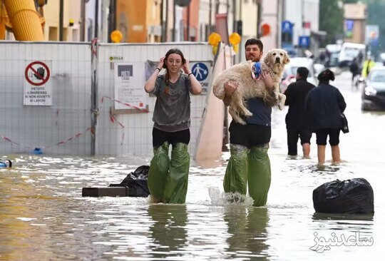 15 کشته و نزدیک به 40 هزار آواره در سیل شمال ایتالیا/ خبرگزاری فرانسه