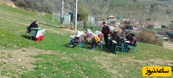 عبور از صخره‌ها برای الفبا؛ 3 ساعت موتورسواری معلمان فداکار در جاده‌های مرگبار حسن‌بگلو + تصاویر
