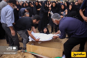 تشییع پیکر مطهر شهیده ایلماه بیلکی