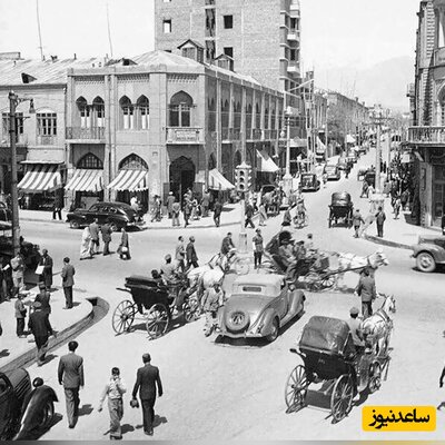 بوقلمون‌ چرانی تاریخی در خیابان‌های تهران قدیم!+عکس