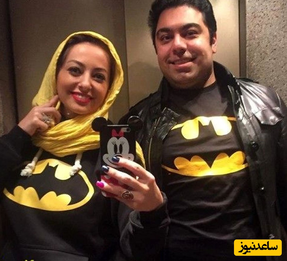 نفیسه روشن و همسر سابقش