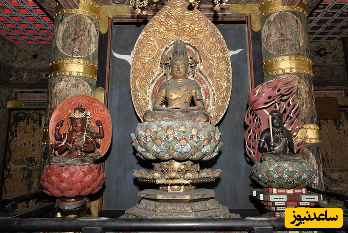(تصاویر) راز 700 ساله‌ای که در «سَر» مجسمۀ ژاپنی بودا پنهان شده بود