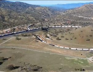 (ویدئو)می‌دانید طولانی ترین قطار جهان چگونه است؟