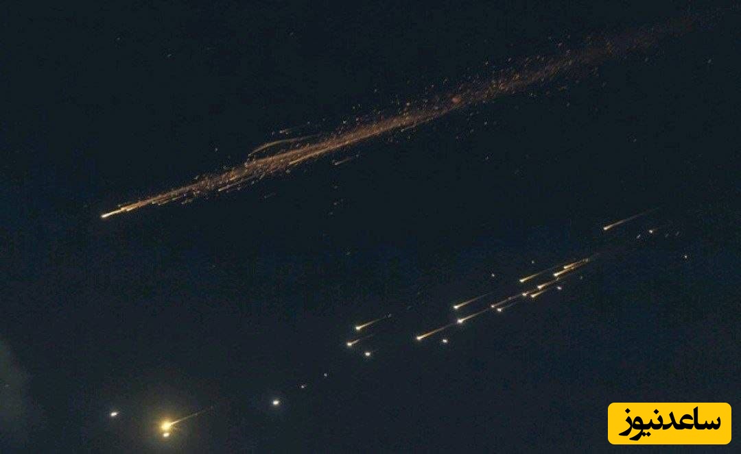 شلیک موشک‌های سپاه به محل تجمع مخفی‌ مهندسین و خلبانان آمریکایی + ویدیو