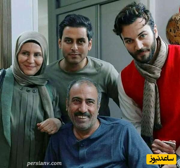 بازیگر جوانی و پیری «سهند، مارال و محمدعلی» پشت صحنه سریال آنام
