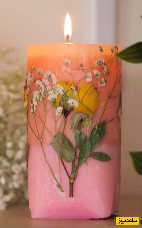 تبدیل کردن معجزه آسای  چند شمع قدیمی و به درد نخور به شمع های زیبا برای تغییر دکوراسیون منزل+ ویدئو