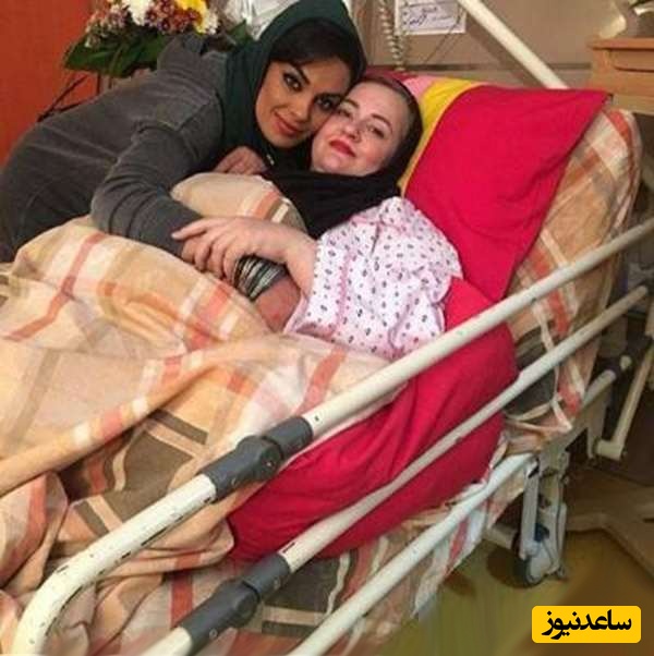 عیادت بازیگران و هنرمندان ایرانی از نعیمه نظام دوست در بیمارستان/ شراره رخام، رزیتا غفاری، بهاره رهنما، شهرزاد کمال‌زاده، آرام جعفری و...