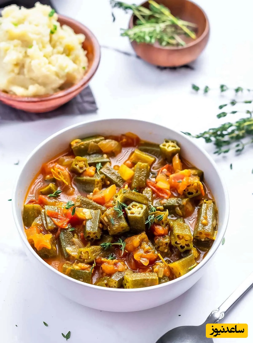 خورشت بامیه