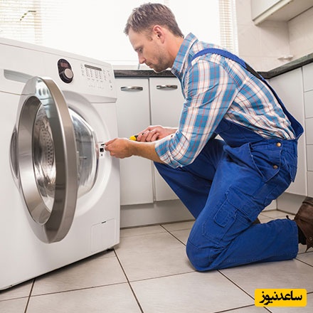 خلاقیت خنده دار مادر ایرانی برای ساختن ماشین لباسشویی با لوازم دور ریختنی به کمک همسرش، اسنوا و بوش را رسما ورشکسته کرد/ بنازم به این مغز زن😂