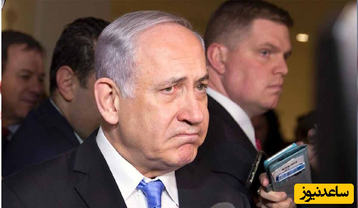 عکس لخت بنیامین نتانیاهو در حال فرار از فلسطین وایرال شد
