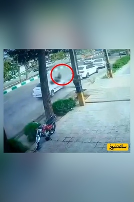 فیلم لحظه مرگ دلخراش یک زن در حال قدم زدن وسط خیابان