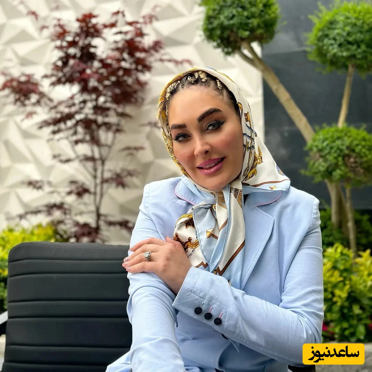 تبریک خیلی زیبا و مادرانه‌ی روز دختر الهام حمیدی برای دختر کوچولوی نازش