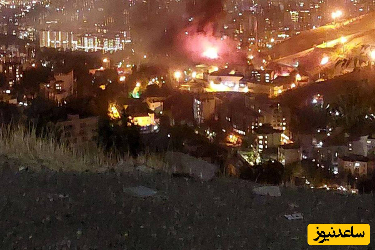حادثه در زندان اوین؛ انفجار مین های منطقه حفاظت شده بر اثر آتش سوزی +ویدئو