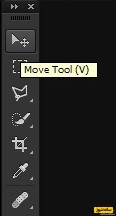 ابزار حرکت در فتوشاپ