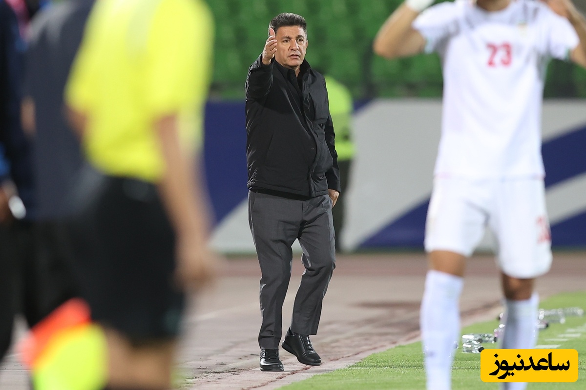 لحظه‌ای که امیر قلعه نویی تا مرز سکته رفت/ واقعا موقعیت بدی رو خراب کرد مغانلو+عکس