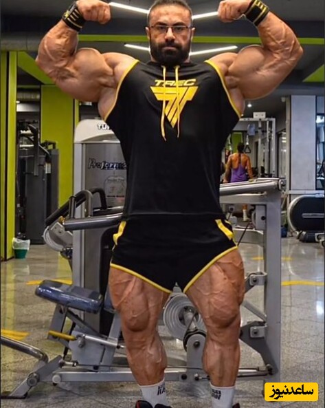 بهترین تمرینات پا در بدنسازی با بهروز تابانی/پاهاش عجب عضله هایی دارن انگار سنگ تراش تراشیده👍
