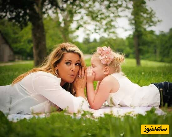 ژست عکس پروفایل مادر و دختری