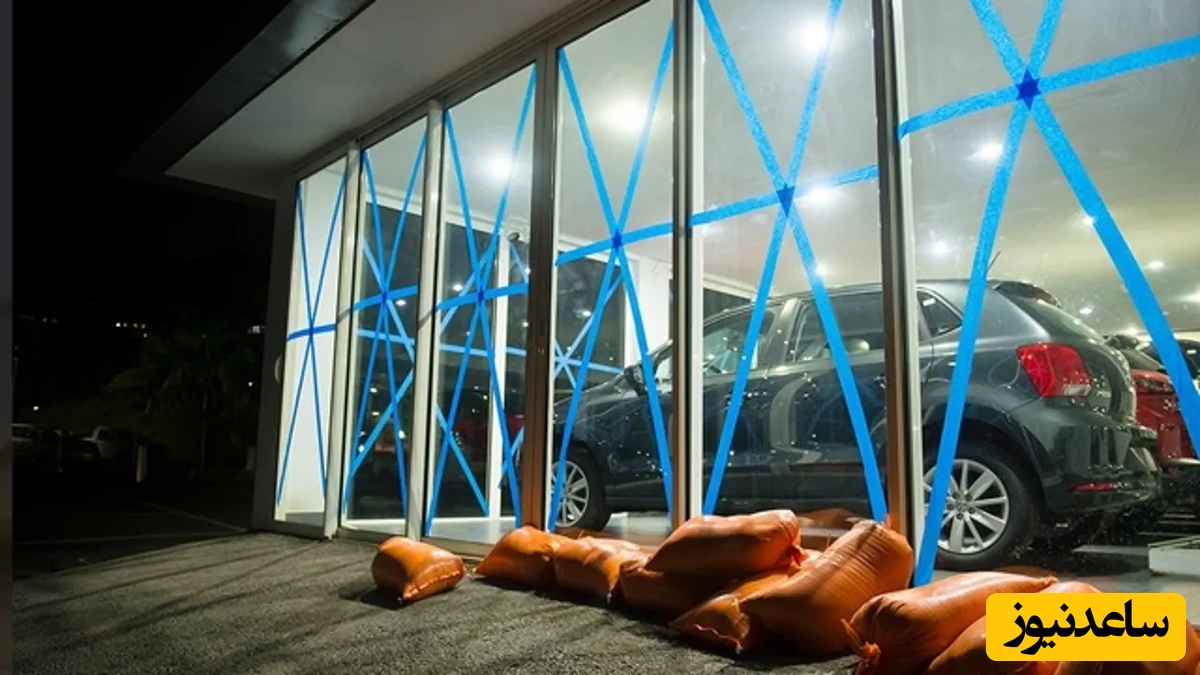 آموزش الگوی چسب زدن شیشه‌ها در جنگ؛ نکاتی که همه باید بدانند