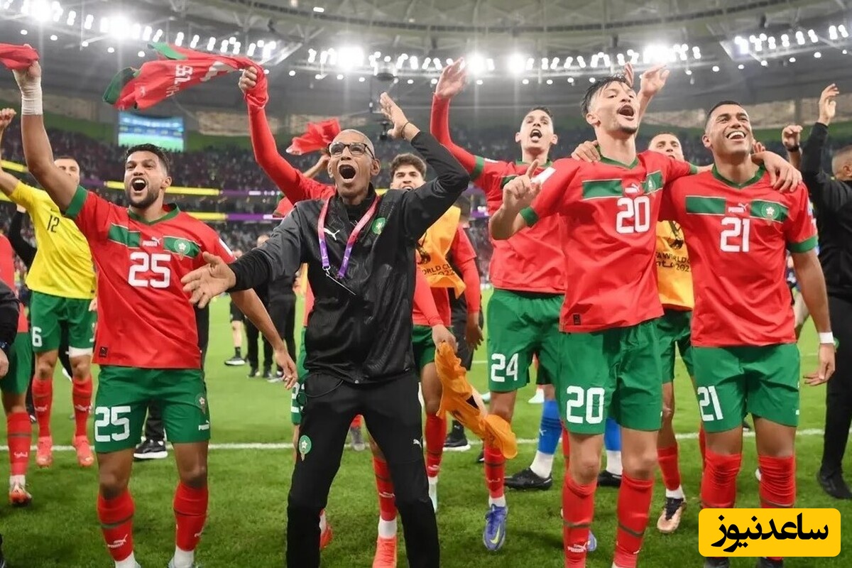 یاد کنیم از دیدار صمیمانه پادشاه مراکش با بازیکنان و مادران تیم ملی مراکش/ چه اهمیتی میده به تیم کشورش😍😎