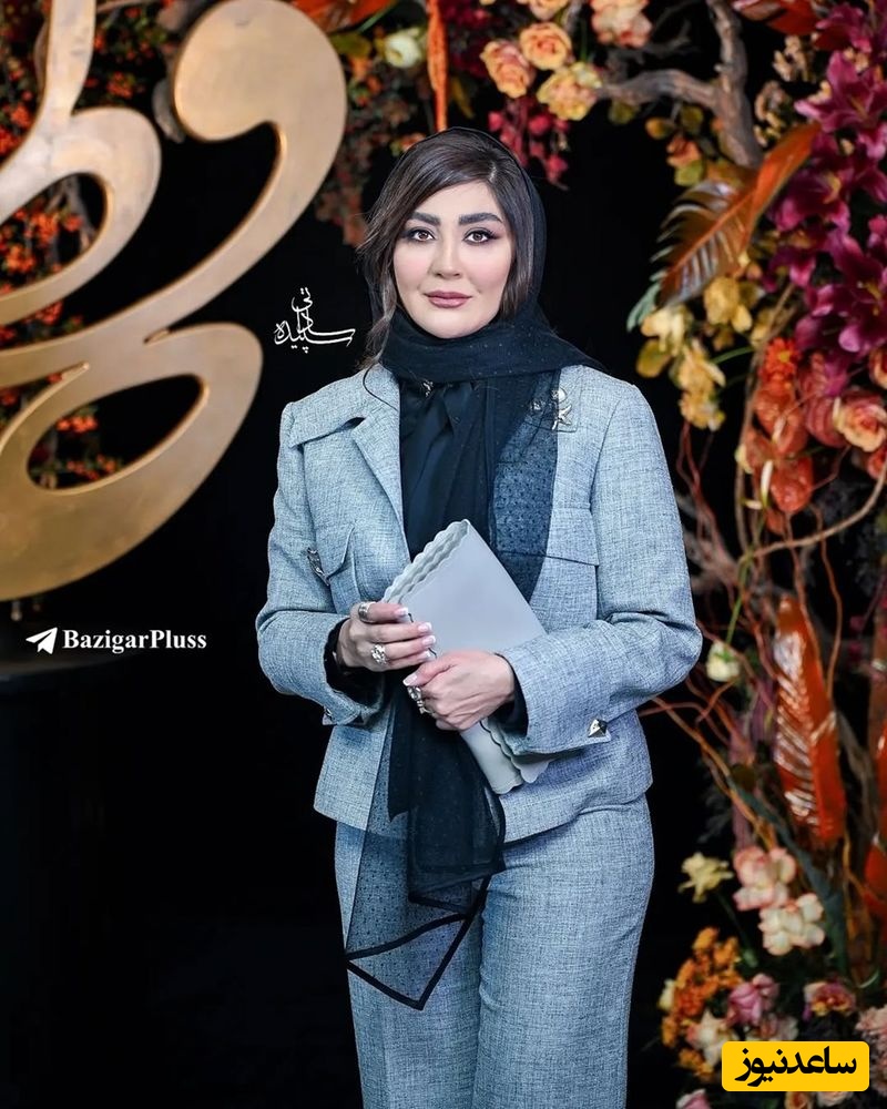 مریم معصومی در حال لذت بردن از طبیعت و عکاسی از منظر خفن