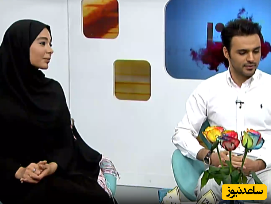 جواب منفی سامان صفاری به سانیا سالاری در برنامه زنده +ویدئو/چه سوالی بود مجری پرسید!