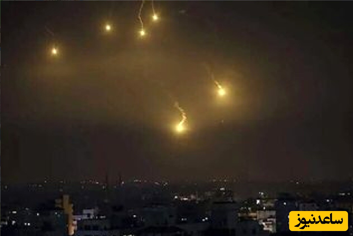 ویدیویی غرورآفرین از تسخیر آسمان تل‌آویو توسط موشک‌های ایرانی