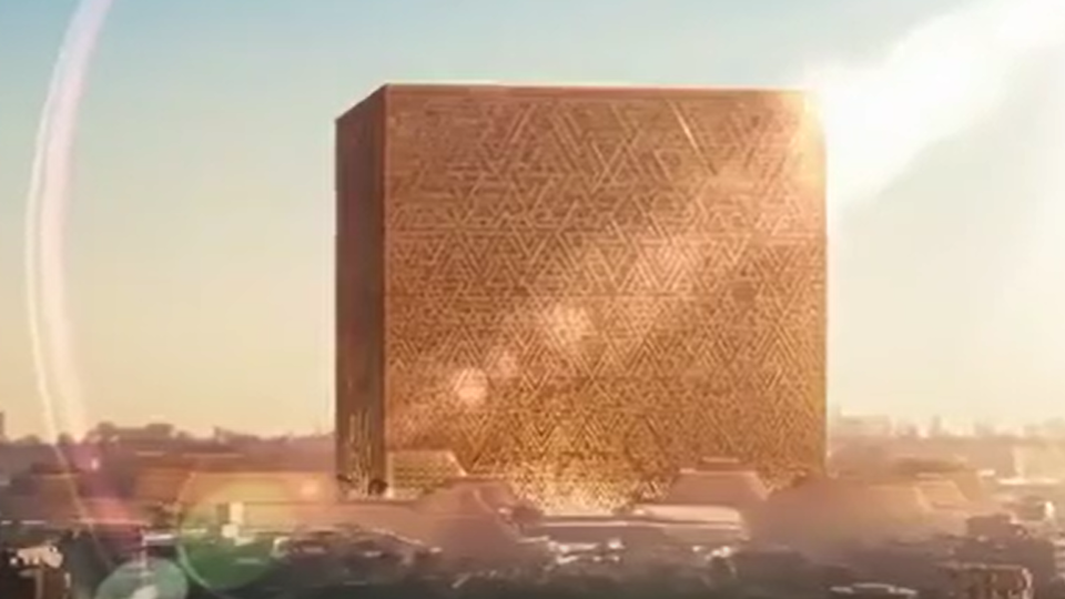 شاهکار عجیب بن سلمان در عربستان/ ساخت کعبه تازه در ریاض + فیلم