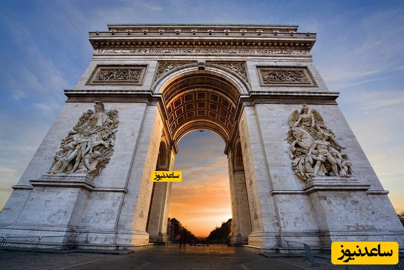 نگاهی به جاذبه های طاق پیروزی یا طاق نصرت پاریس