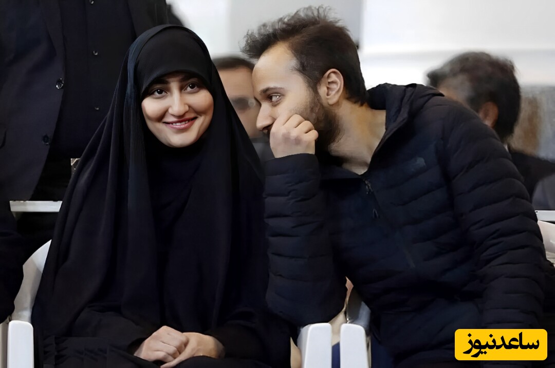 نگاهی به میز عقد ساده و مینیمال زینب سلیمانی و همسر لبنانی‌اش + عکس‌های استندهای اسم و شمع‌های تک‌رنگ