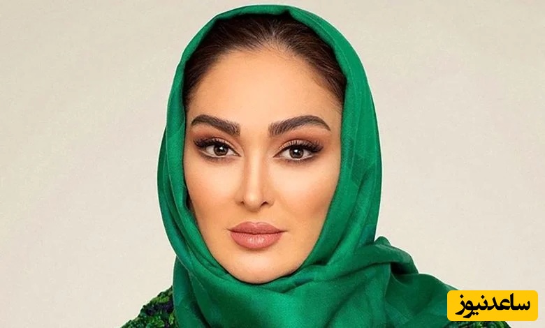 استایل طلایی الهام حمیدی در کنار آقای بهنام بانی، خواننده محبوب ایرانی