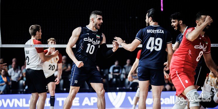 لیگ ملت های 2023: پیروزی قاطع والیبالیست های ایرانی مقابل آلمان