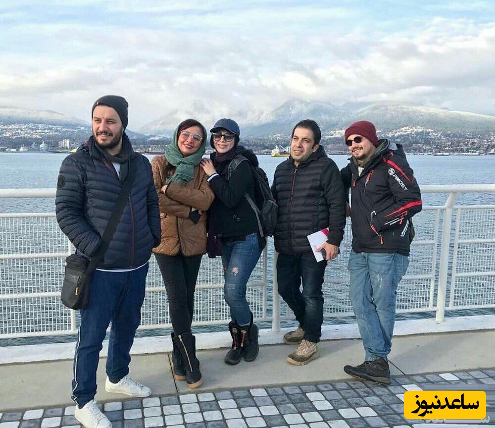 امیر کاظمی، عباس جمشیدی، رویا میرعلمی، مه لقا باقری و جواد عزتی در تورنتو کانادا 